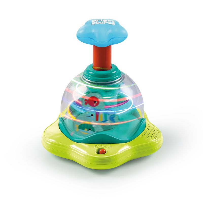 BRIGHT STARTS - Juguete musical bebé Bright Starts Press & Glow Spinner 10042