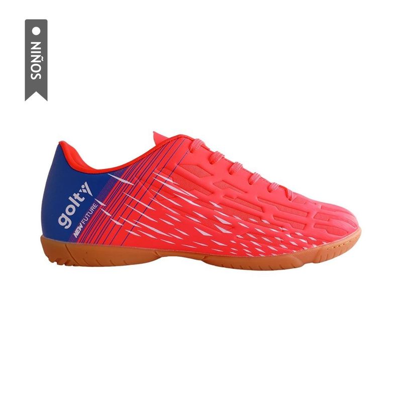GOLTY - Zapatillas Golty Lisa Formacion New Future Niño-Rojo/Azul