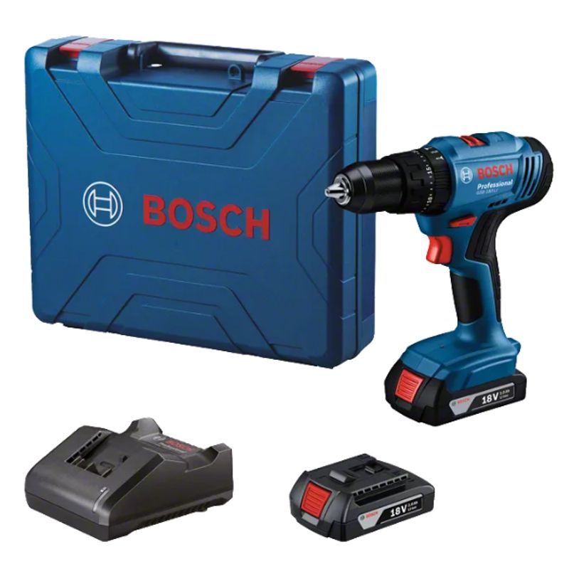 BOSCH - Taladro Inalámbrico Percutor De 12 18v Bosch Gsb 183-li