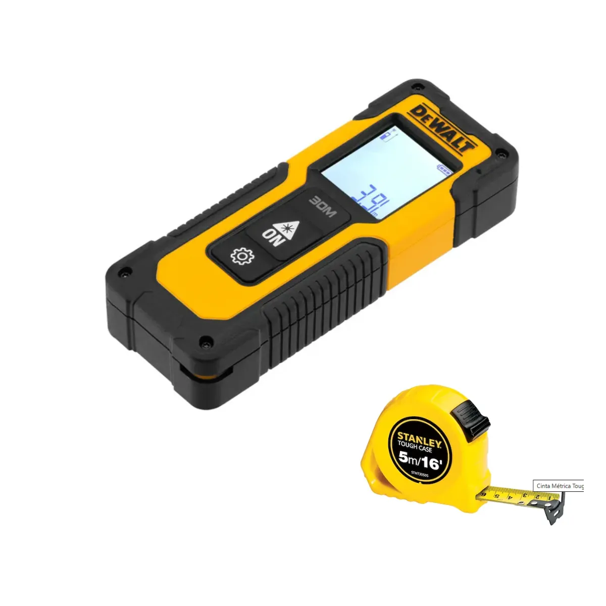 DEWALT - Medidor De Distancia Laser Alcance 30metros Dewalt Dwht77100