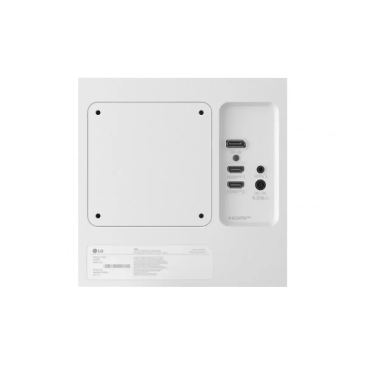 LG - Monitor LG UHD (4K) 3840 X 2160 Blanco