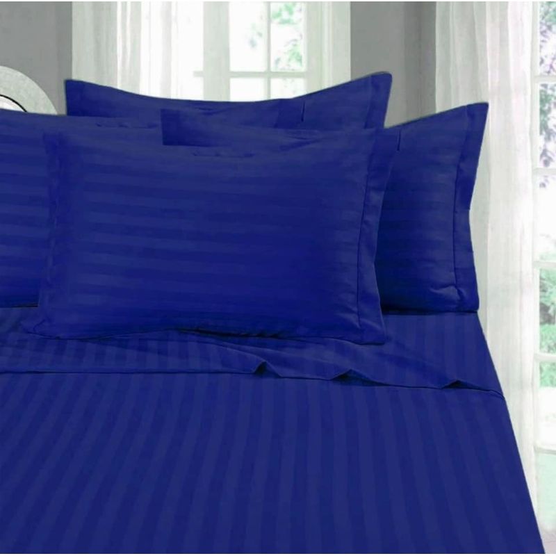 GENERICO - Juego de Sábanas para Cama Doble Confort y Suavidad Color Azul