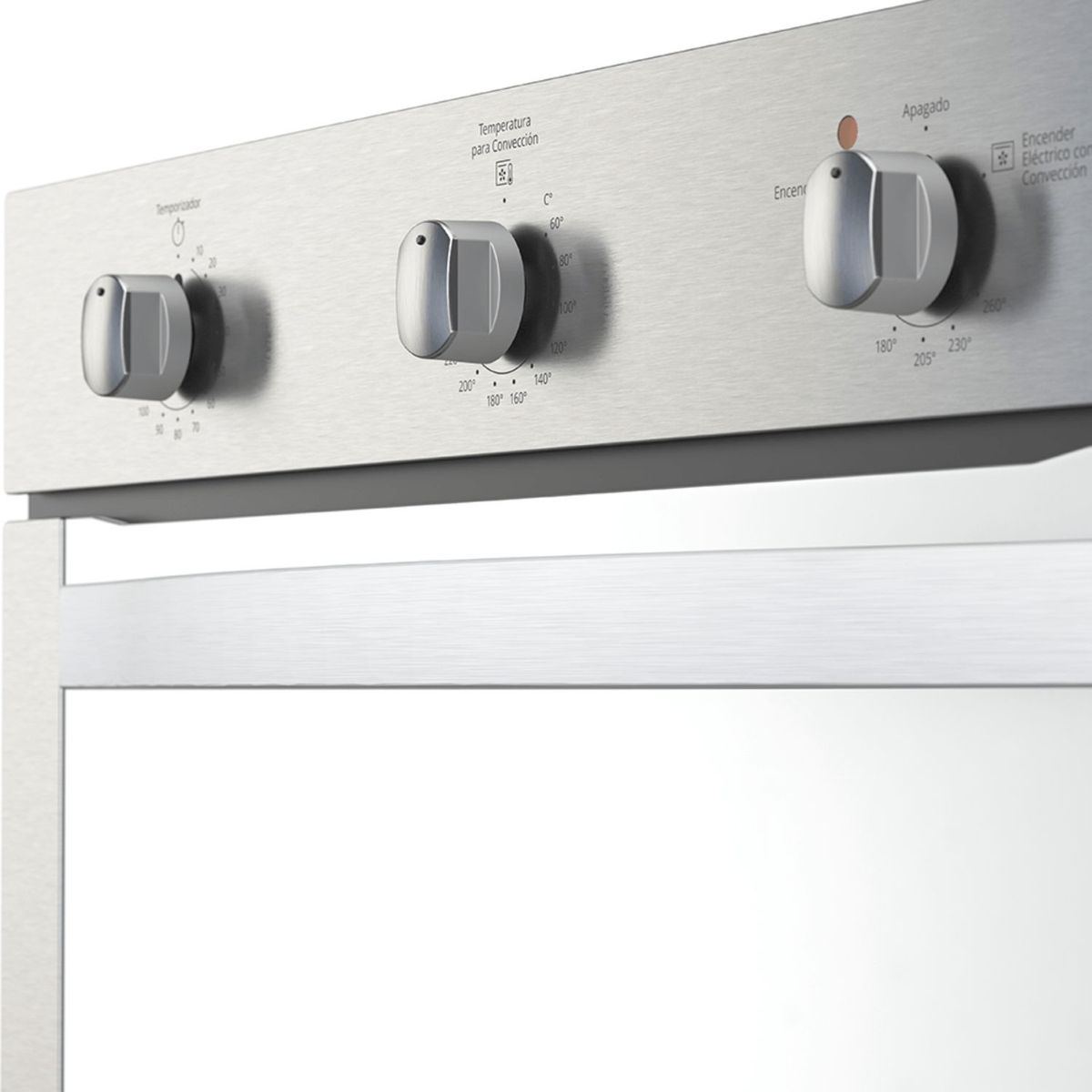 WHIRLPOOL - Horno de Empotrar WHIRLPOOL 60 cm Gas Propano WOA120S Gris