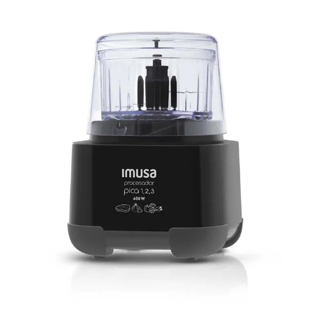 IMUSA - Procesador IMUSA Picatodo 123 Negro 650 Watts