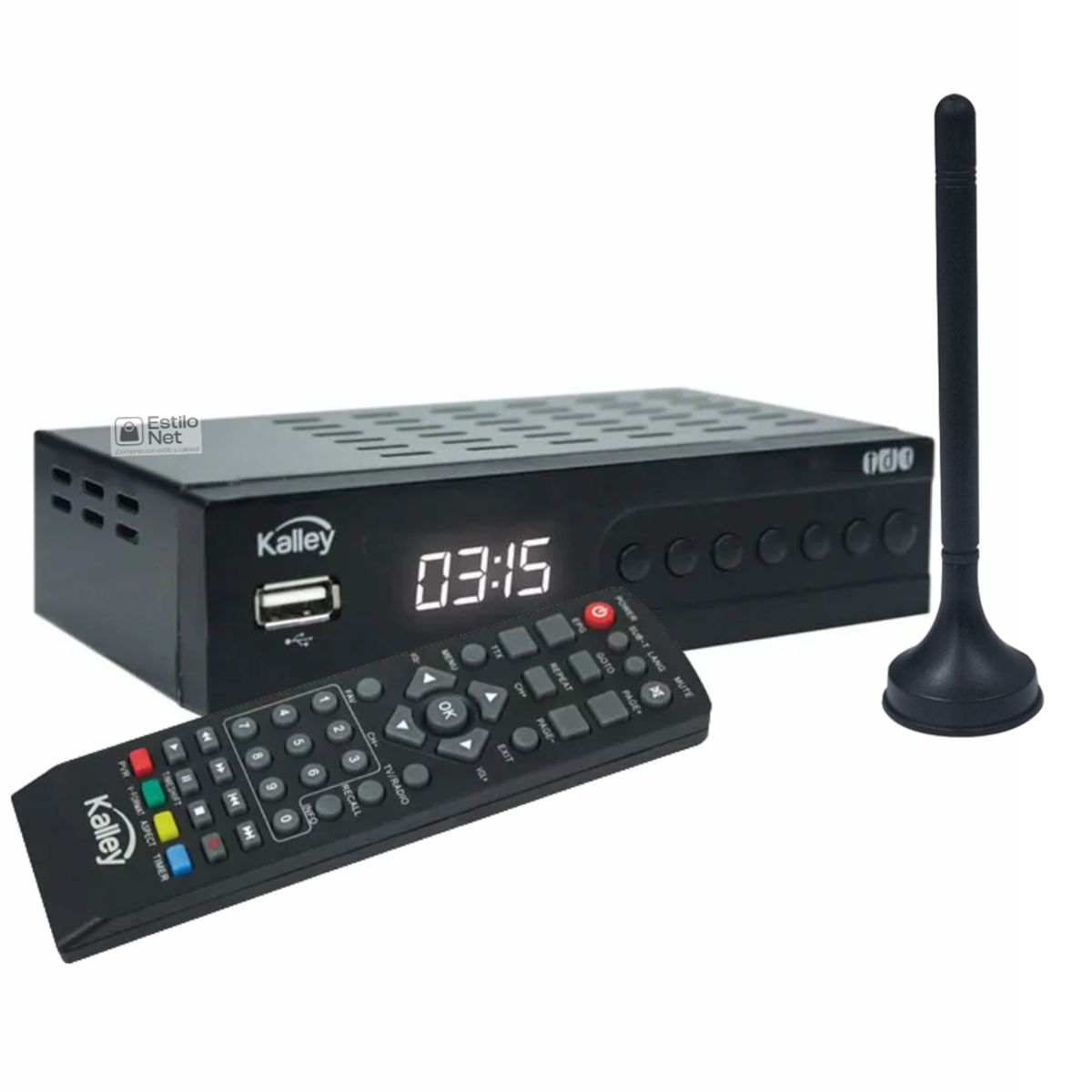 KALLEY - Decodificador Digital tdt Kalley K-ASDN03