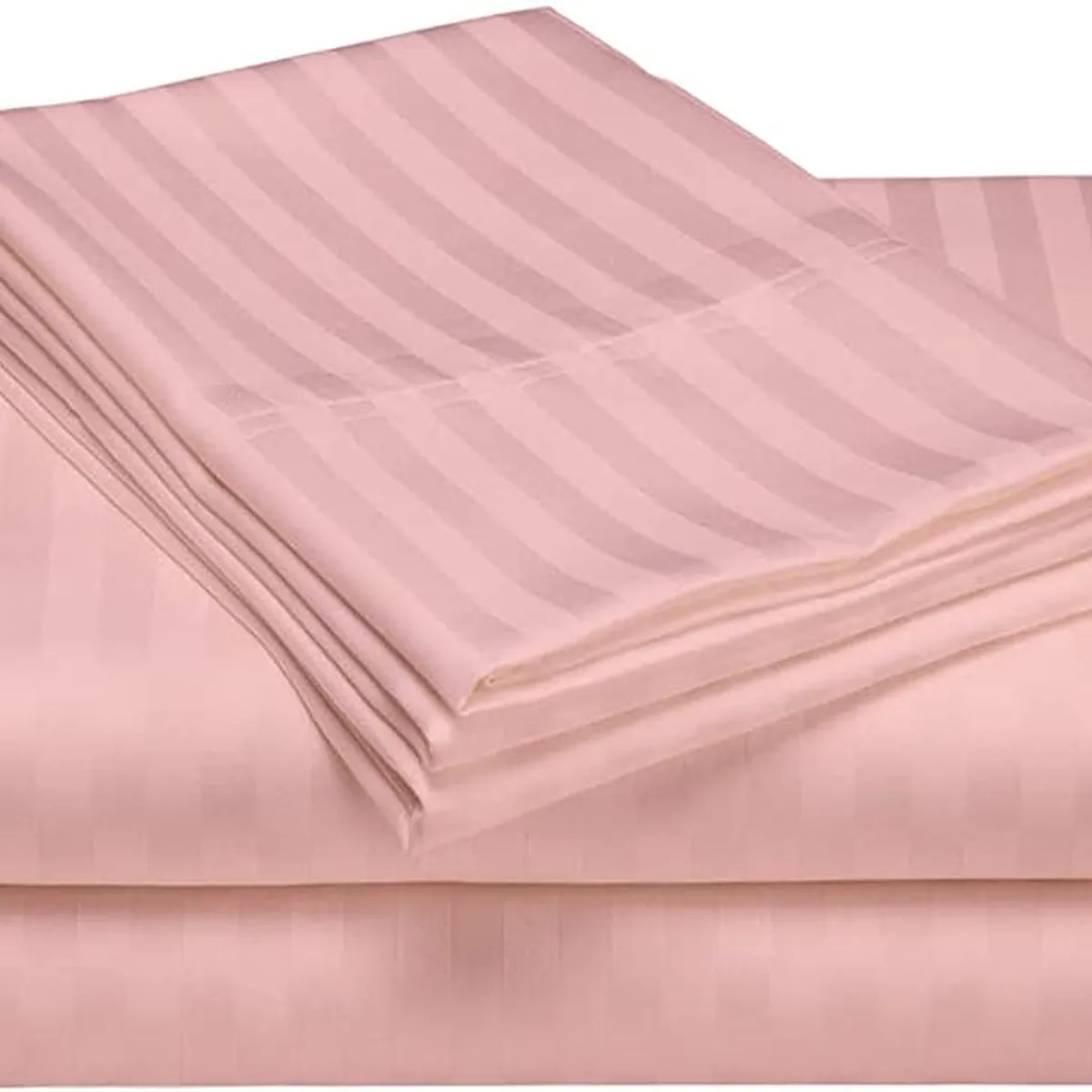 GENERICO - Juego de Sábanas para Cama Doble Confort y Suavidad Color Palo Rosa