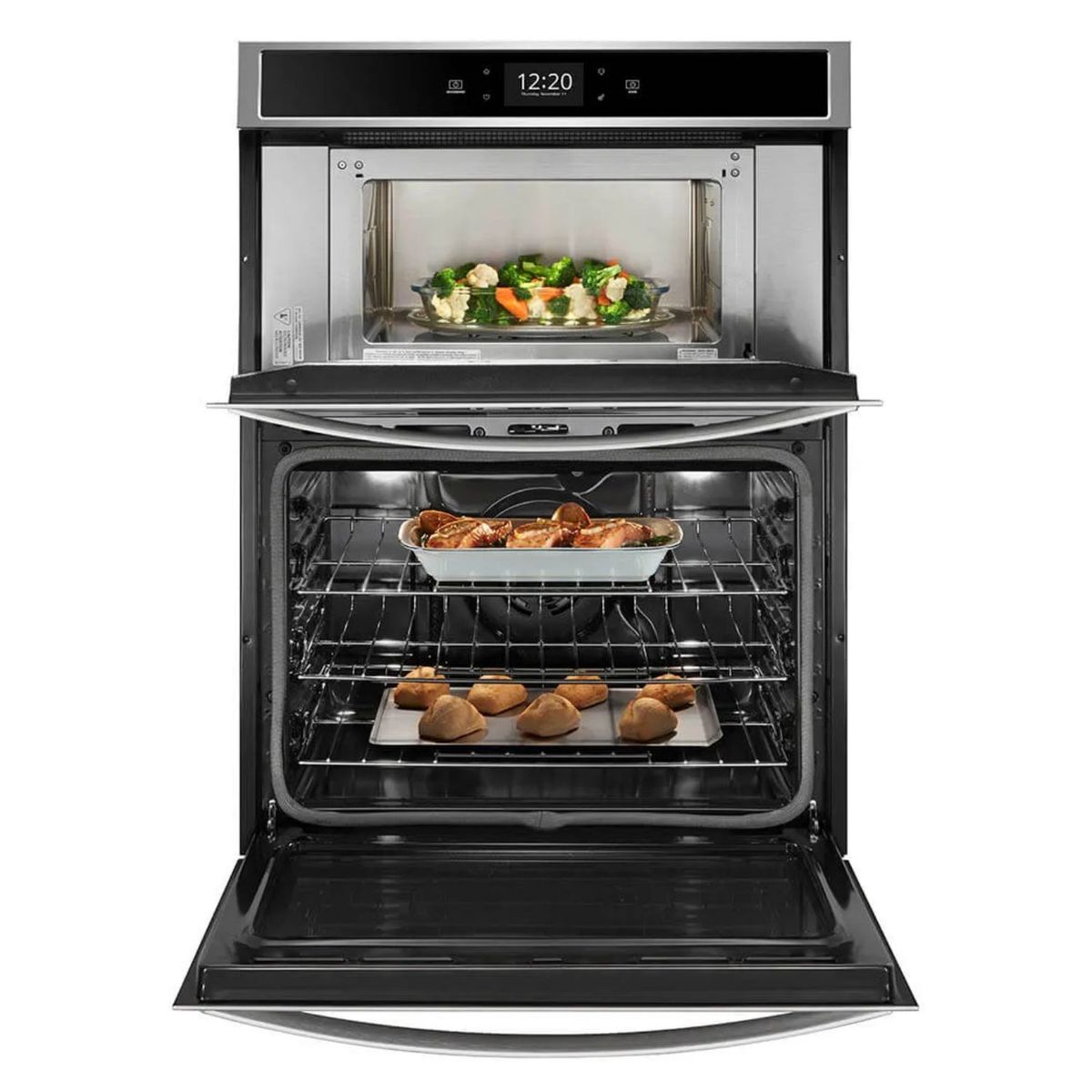 WHIRLPOOL - Torre De Hornos WHIRLPOOL Electrico 68 cm WOC75EC7HS Gris