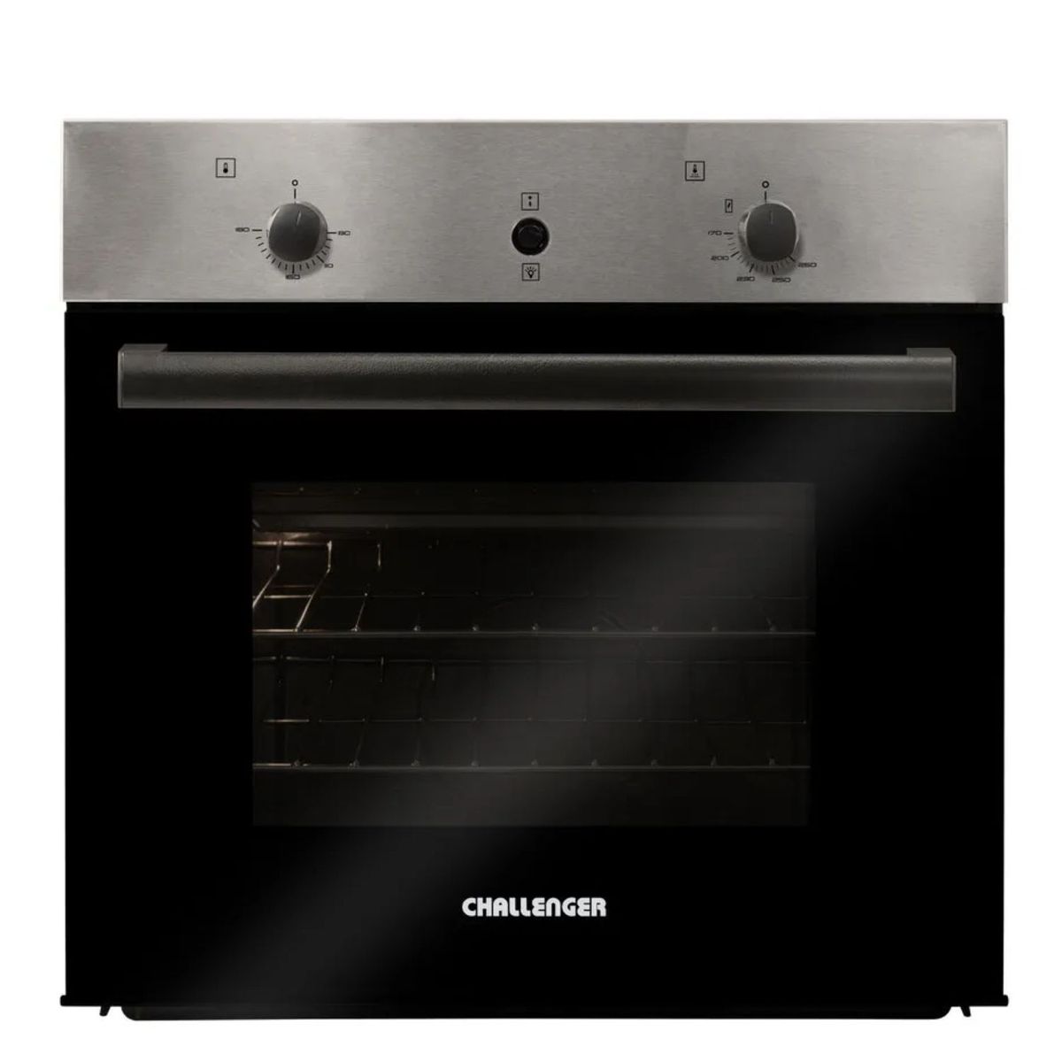 CHALLENGER - Horno de Empotrar CHALLENGER 60 cm Mixto HG 2555 Negro