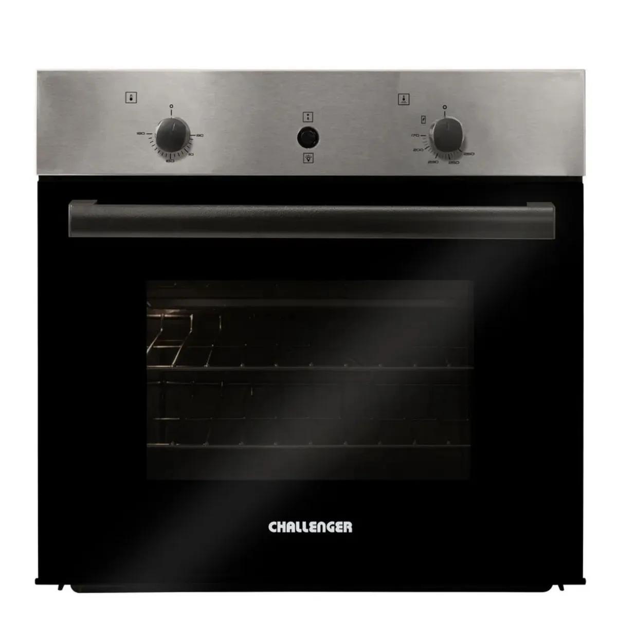 CHALLENGER - Horno de Empotrar CHALLENGER 60 cm Mixto HG 2555 Negro