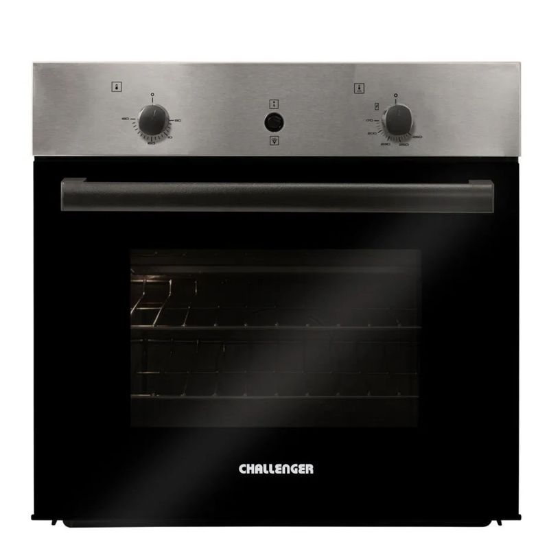 CHALLENGER - Horno de Empotrar CHALLENGER 60 cm Mixto HG 2555 Negro
