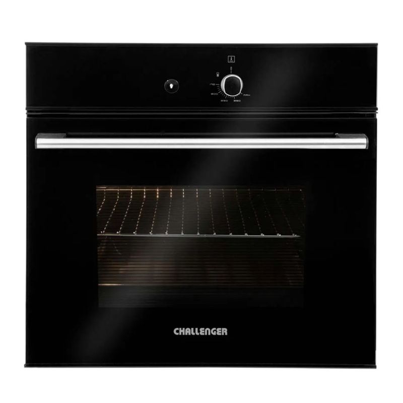 CHALLENGER - Horno de Empotrar CHALLENGER 60 cm Gas Natural HG 2545 Negro