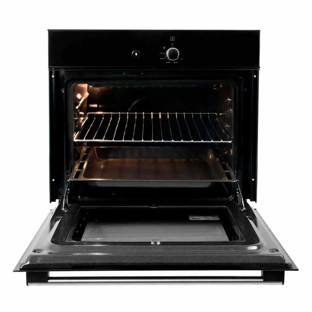 CHALLENGER - Horno de Empotrar CHALLENGER 60 cm Gas Natural HG 2545 Negro