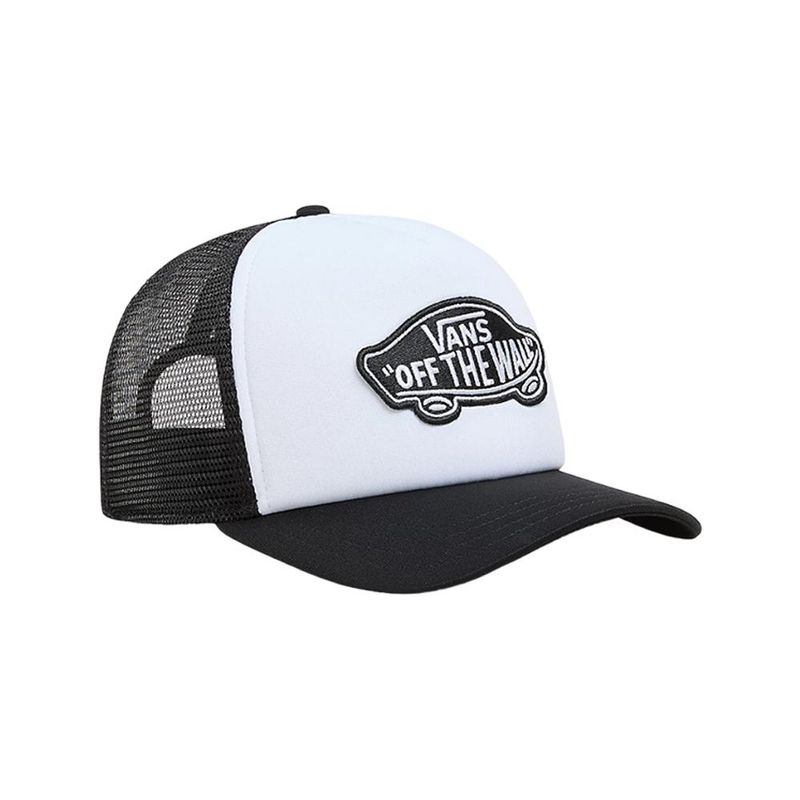 VANS - Gorra Vans Classic Patch Curved Bill Trucker-Blanco