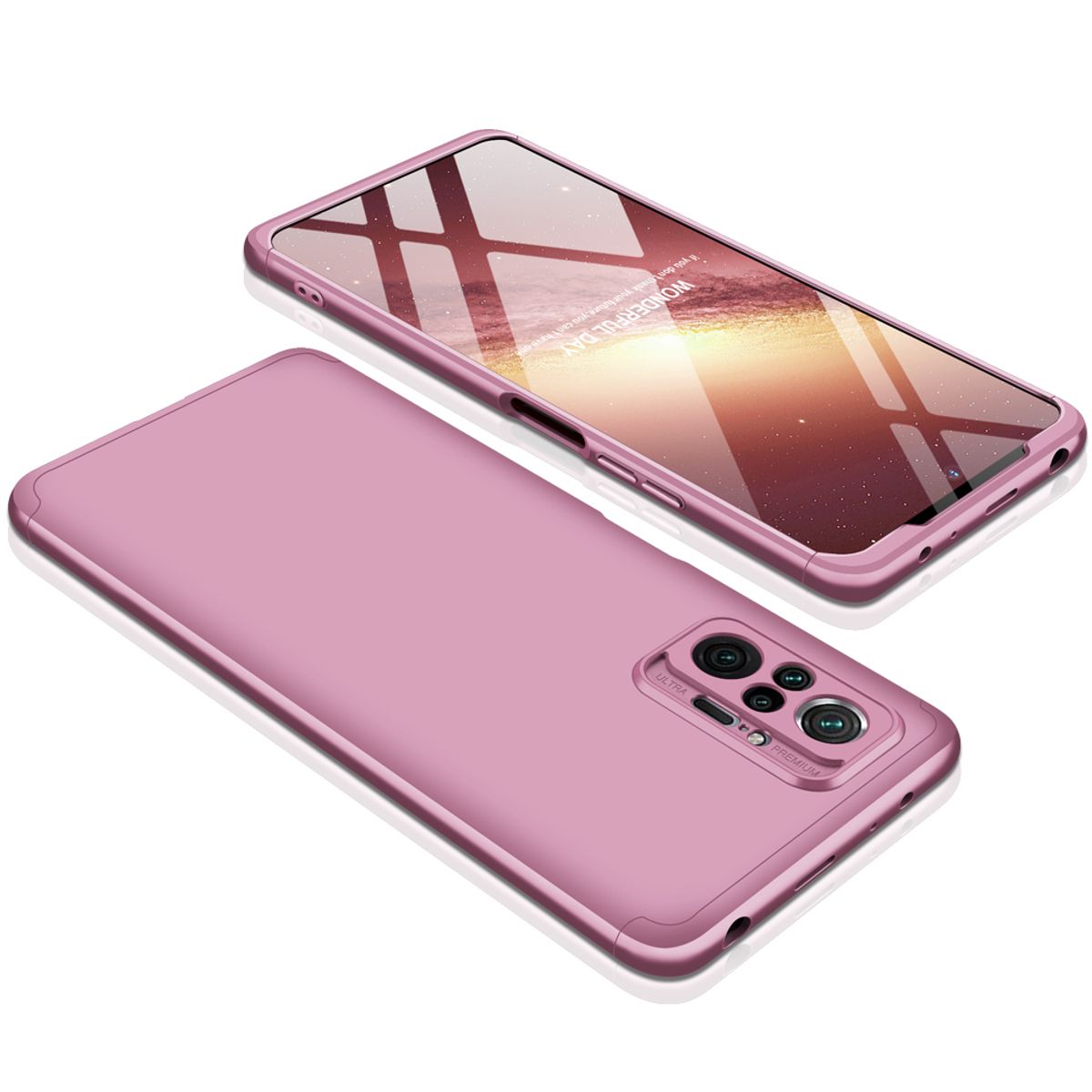 GENERICO - Funda Carcasa Estuche Protector Para Redmi note 10 Pro Rosado