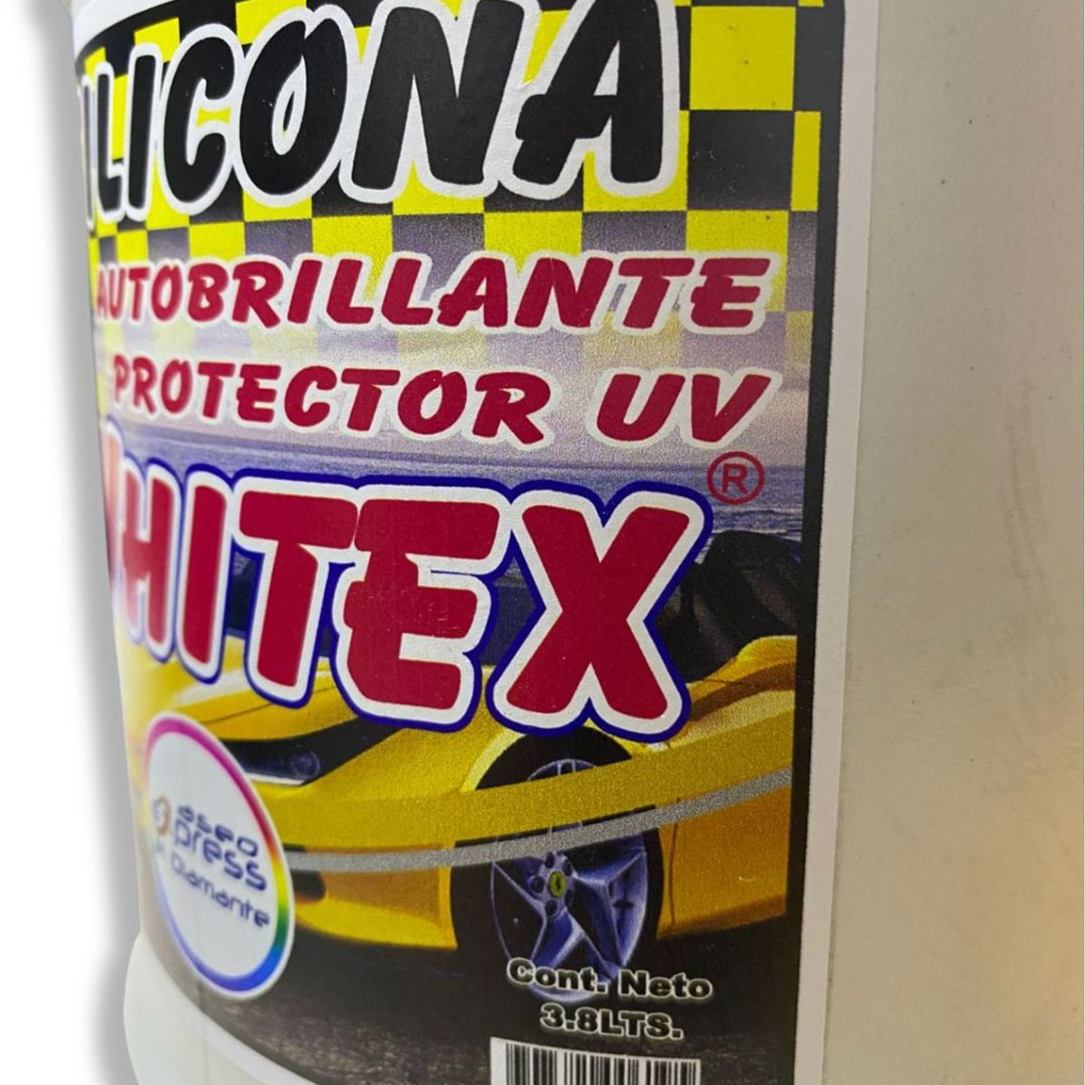 GENERICO - Silicona Para Carro Moto Por Galon 3.8 Litros