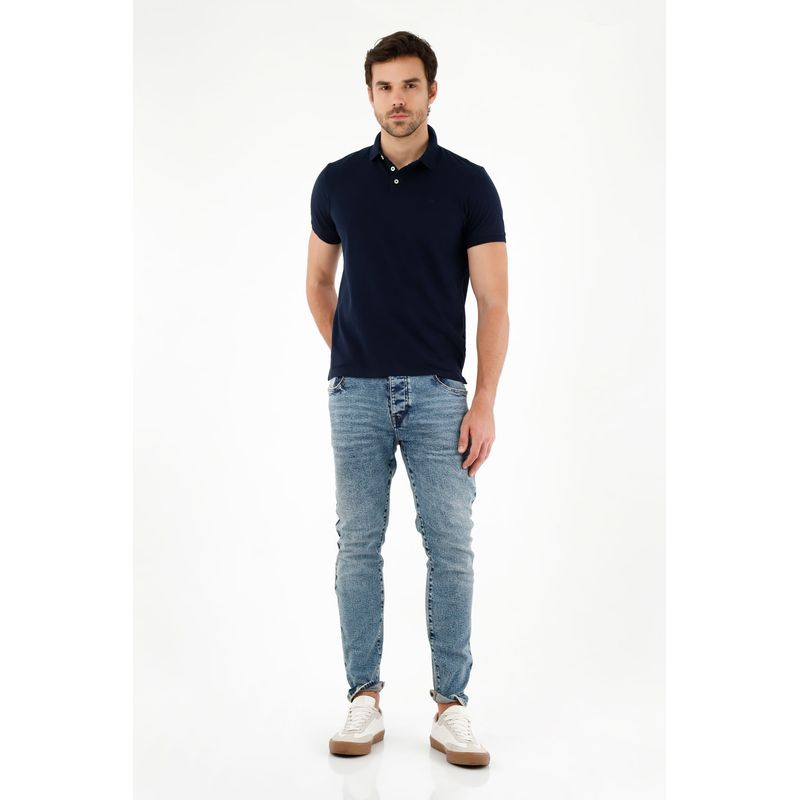 TENNIS - Jean skinny azul para hombre