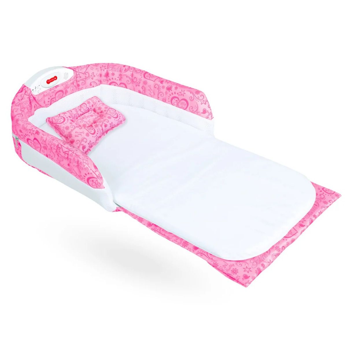 ASIA IMPORT - CAMA SEPARADORA PARA BEBE COLOR ROSADO