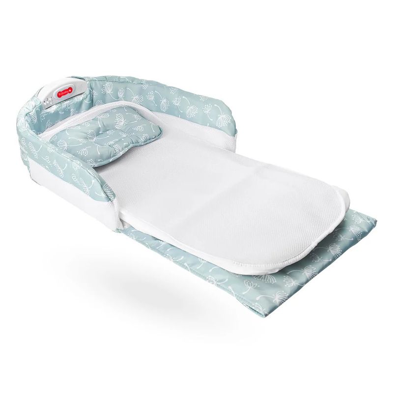 ASIA IMPORT - Cuna Portatil Plegable Para Bebe Color Verde Agua