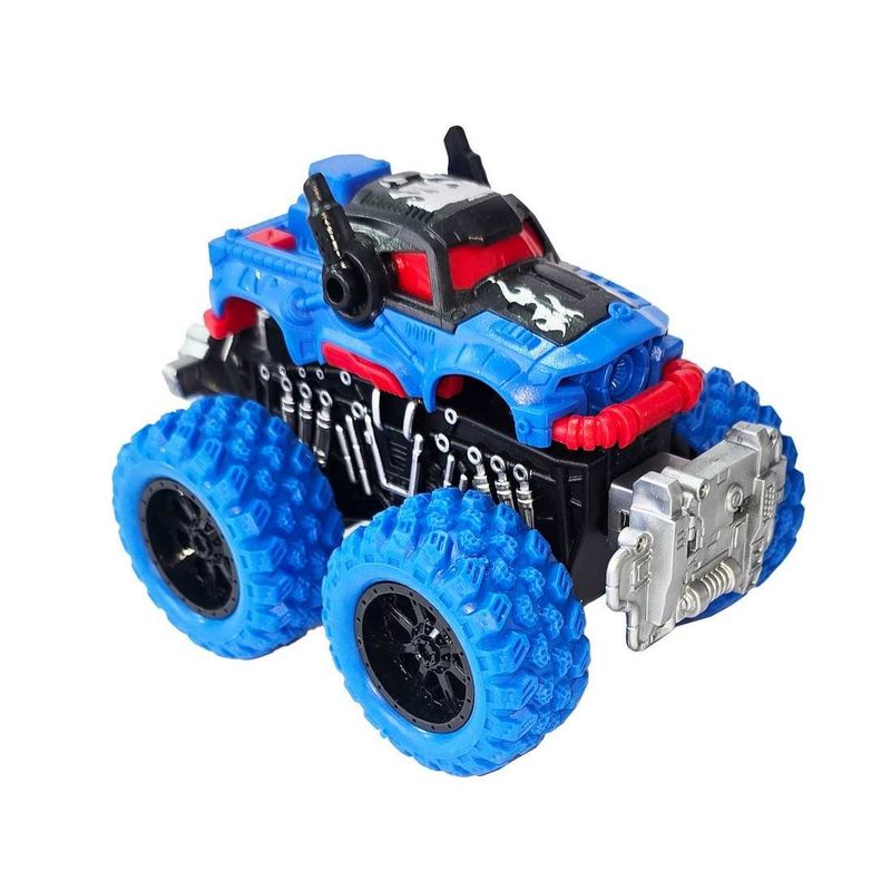 GENERICO - Carro Monster Truck Cuerda Racing Coleccionable Juguete Niño