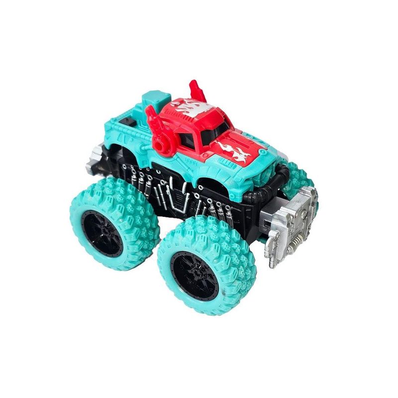 GENERICO - Carro Monster Truck Cuerda Racing Coleccionable Juguete Niño