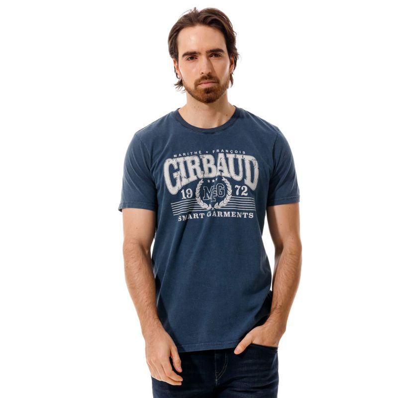 MARITHE FRANCOIS GIRBAUD - Camiseta Manga Corta Para Hombre Lúnivers Girbaud