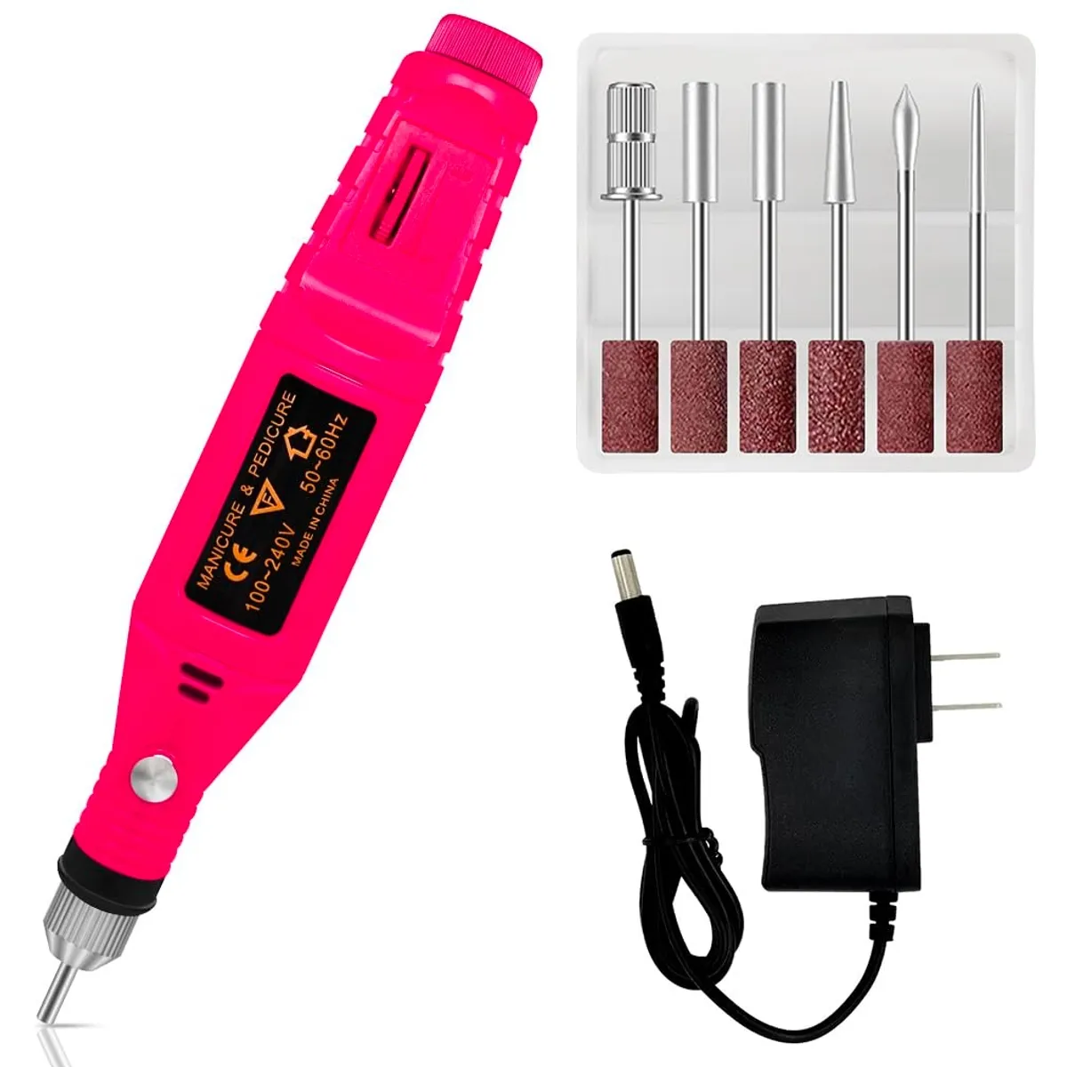 JAYSTORE - Pulidor De Uñas Eléctrico Removedor Acrílico Manicure Lima