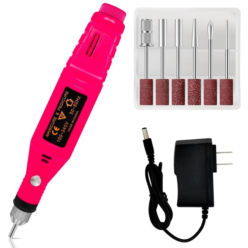 JAYSTORE - Pulidor De Uñas Eléctrico Removedor Acrílico Manicure Lima