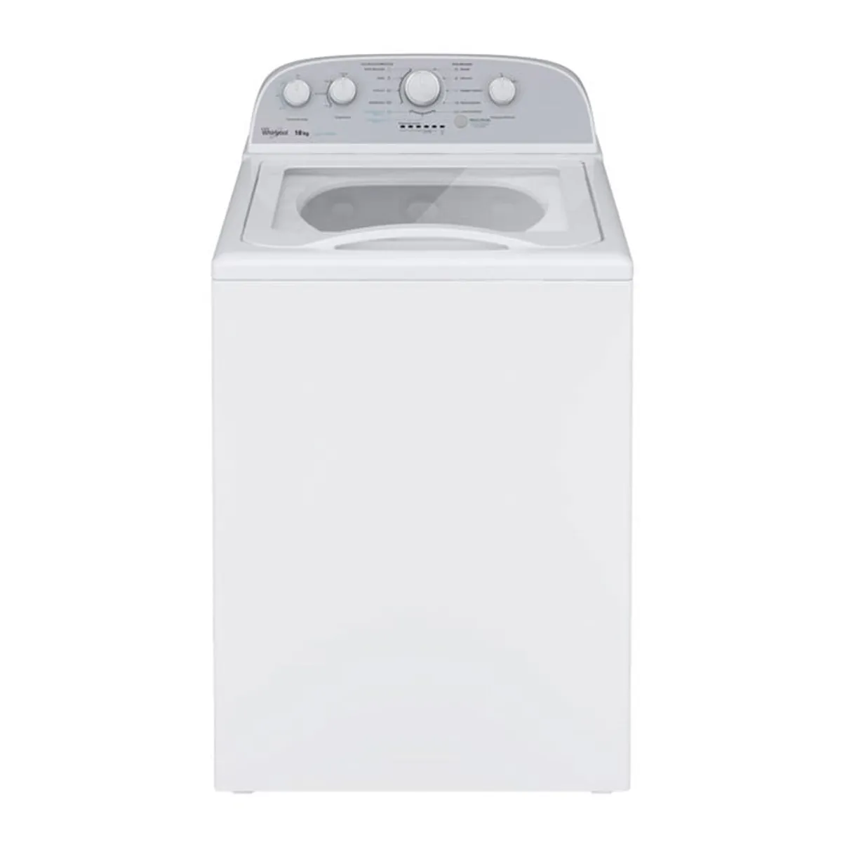 WHIRLPOOL - Lavadora WHIRLPOOL Carga Superior 18 Kilos 7MWTW1805EM Blanco