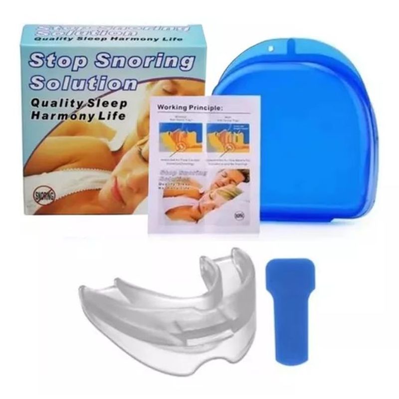 GENERICO - Antironquido Y Bruxismo Protector De Dientes Moldeable Doble
