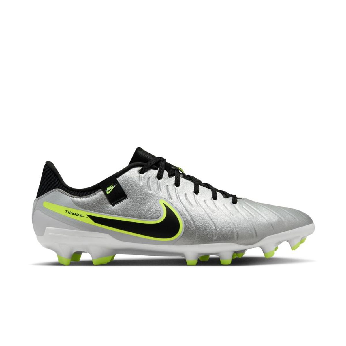 NIKE - Guayos Nike Legend 10 Academy-Plateado/Negro