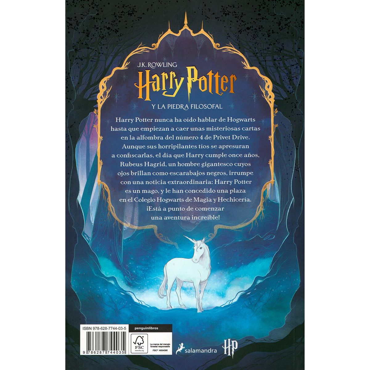 SALAMANDRA - Harry Potter 1 Y La Piedra Filosofal. Ilustrado