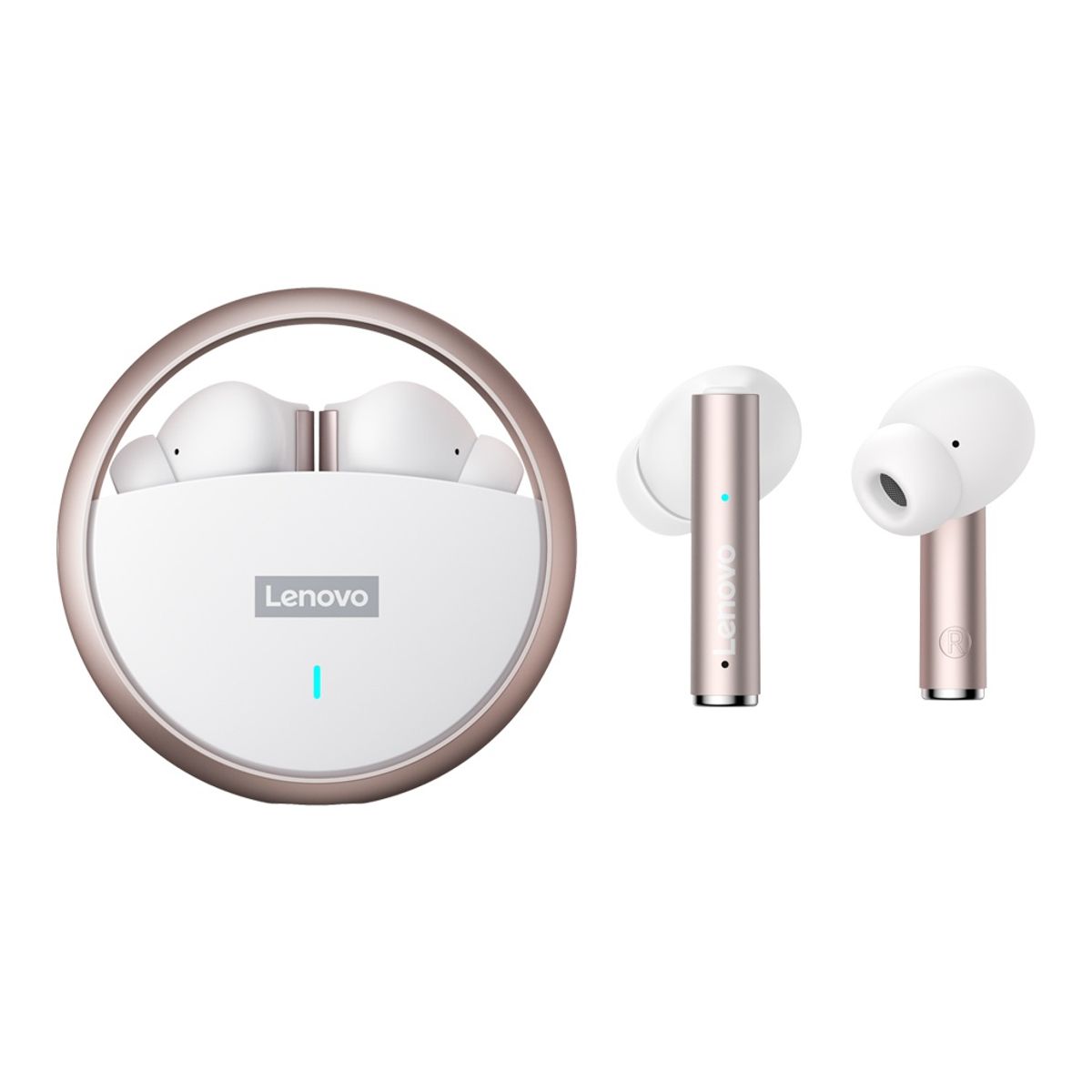 LENOVO - audifonos inalambricos Lp60 lenovo dorados