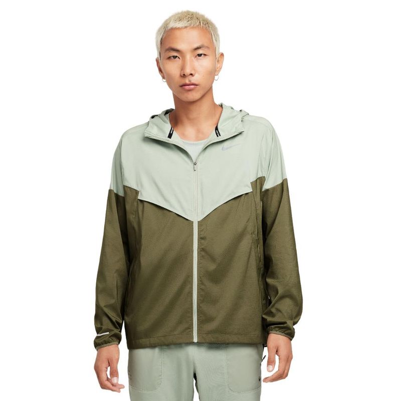 NIKE - Chaqueta Rompevientos Nike Imp Light Windrunner-Verde Oliva