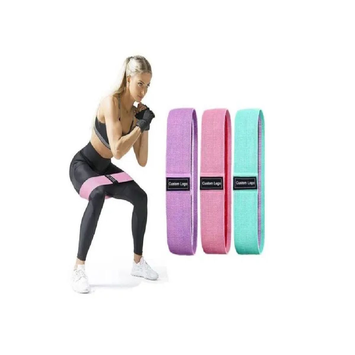 GENERICO - BANDAS P EJERCICIO TELA 3 PZAS