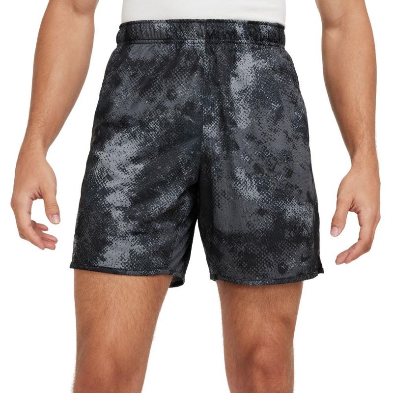 NIKE - Pantaloneta Nike Camo 7Inul-Negro