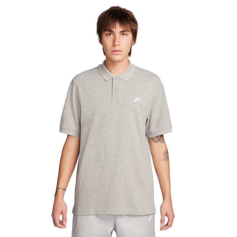 NIKE - Camiseta Polo Pique Nike Short Sleeve-Gris