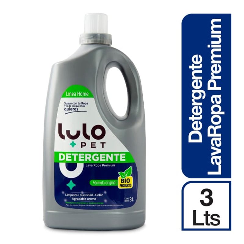 LULOPET - LuloPet Detergente Premium Lava Ropa Para Mascotas 3Lt