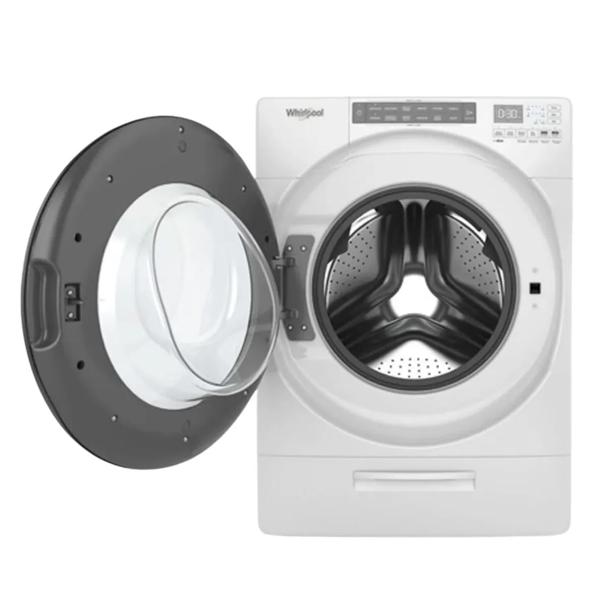 WHIRLPOOL - Lavasecadora WHIRLPOOL 20Kg Carga Frontal 7MWFC6820LW Blanco