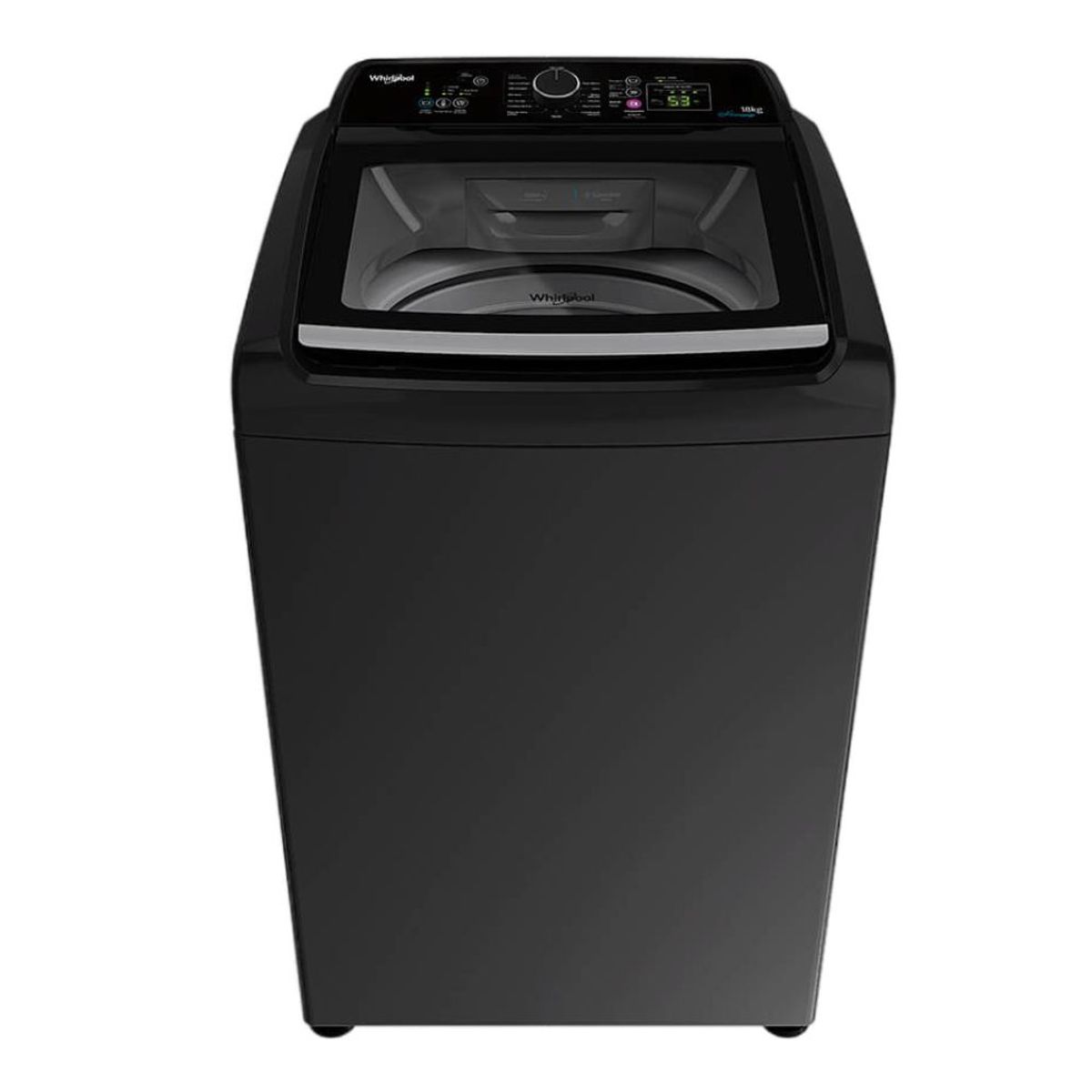 WHIRLPOOL - Lavadora WHIRLPOOL 18 Kilos Carga Superior WWG18CNHLA Negro