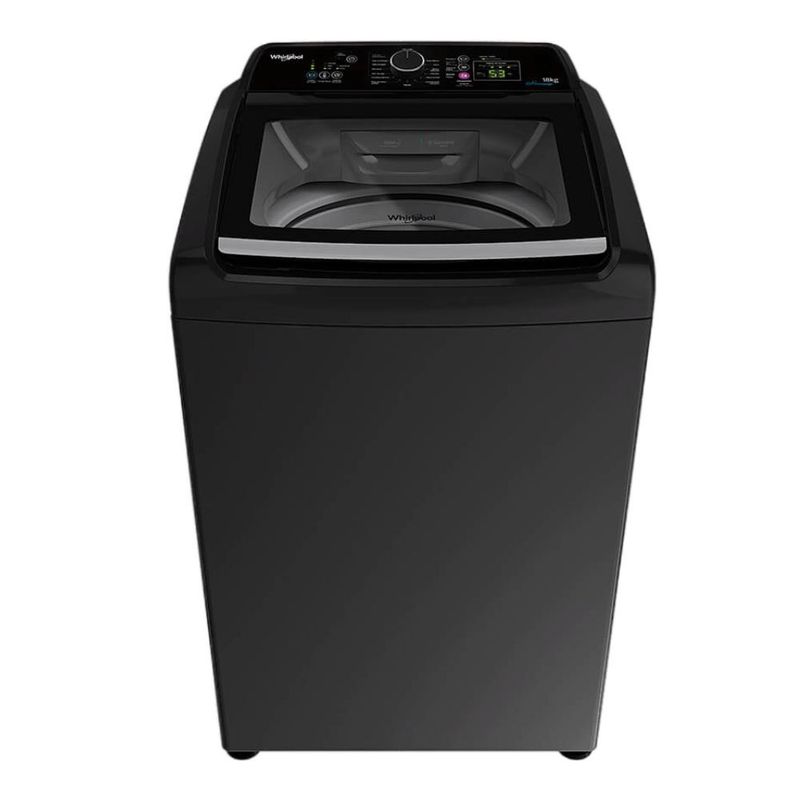 WHIRLPOOL - Lavadora WHIRLPOOL 18 Kilos Carga Superior WWG18CNHLA Negro