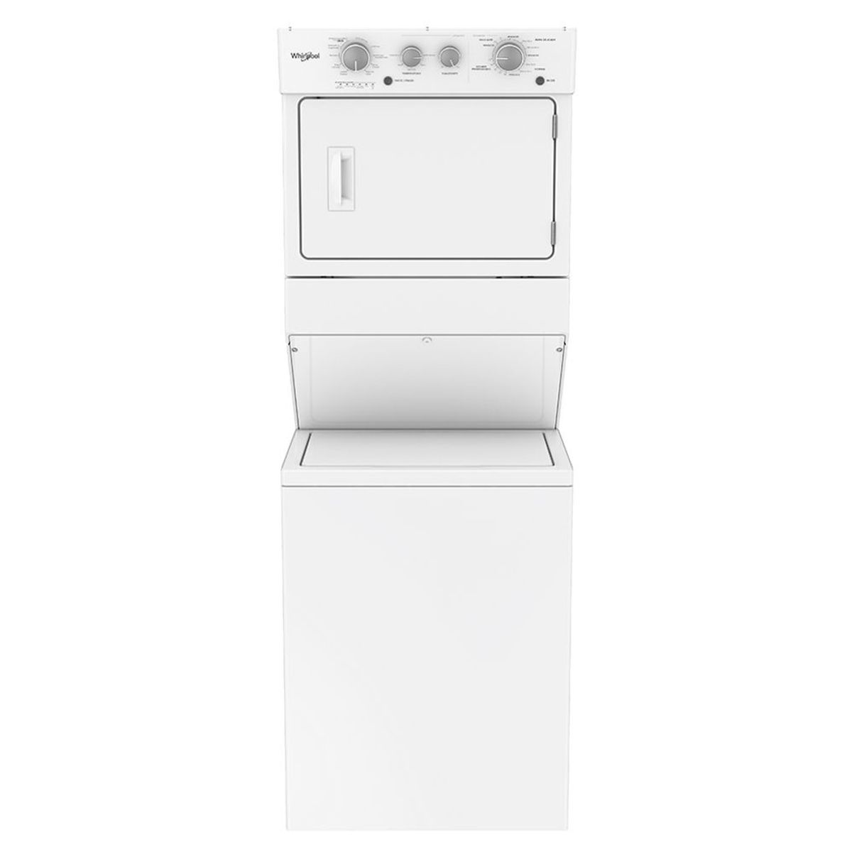WHIRLPOOL - Torre De Lavado 20 Kilos A Gas WHIRLPOOL 7MWGT4027HW Blanco