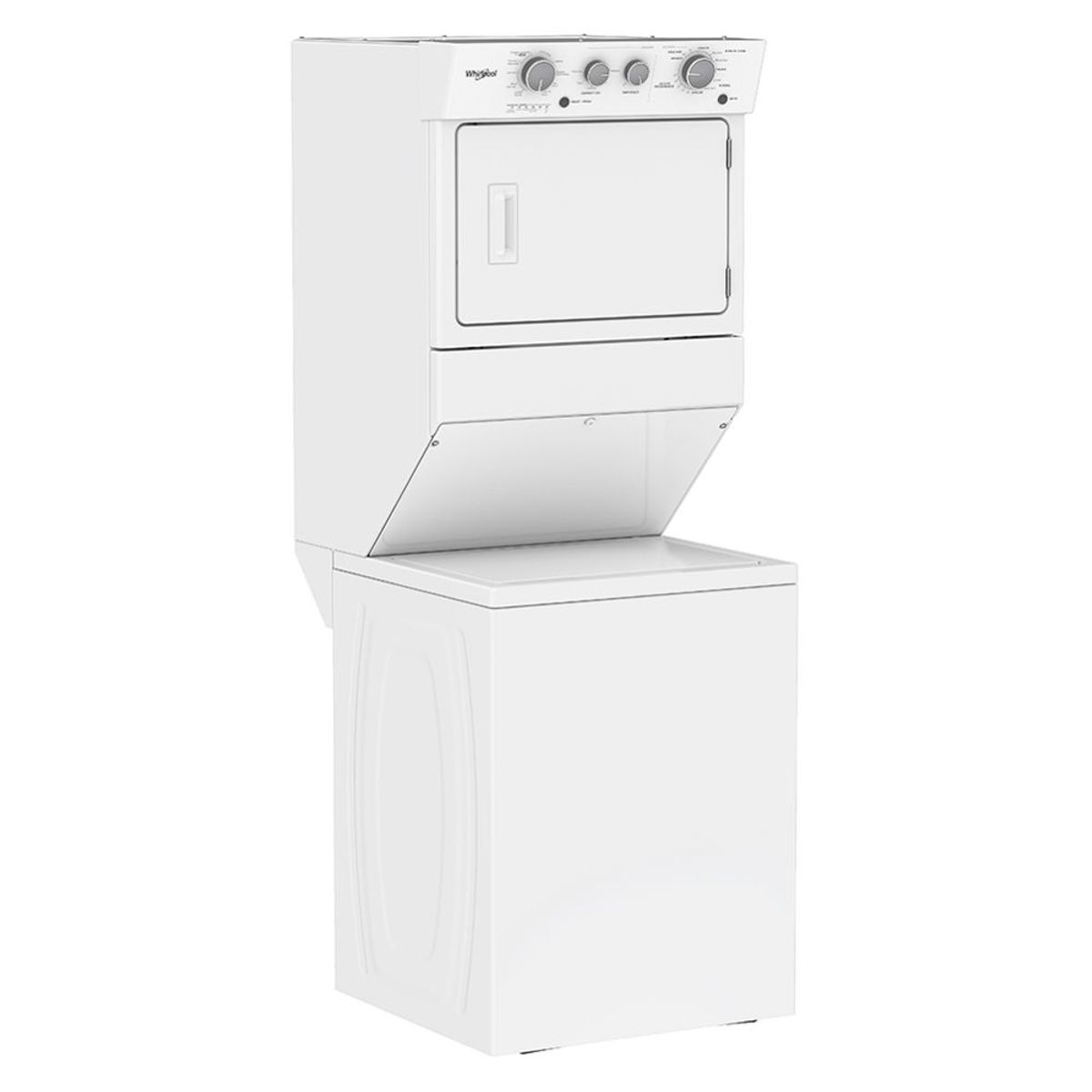 WHIRLPOOL - Torre De Lavado 20 Kilos A Gas WHIRLPOOL 7MWGT4027HW Blanco
