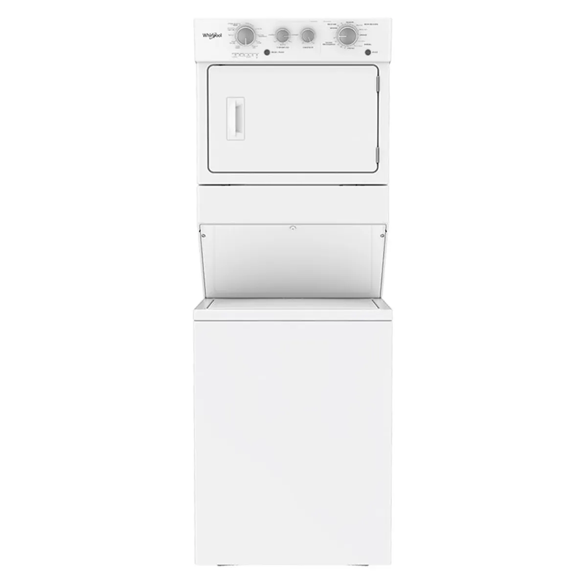 WHIRLPOOL - Torre De Lavado 20 Kg Electrica WHIRLPOOL 7MWET4027HW Blanco