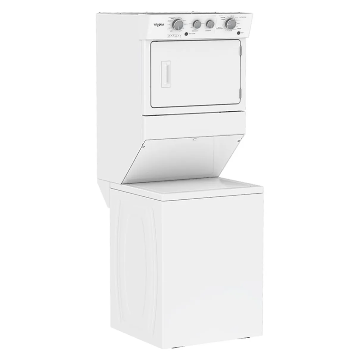 WHIRLPOOL - Torre De Lavado 20 Kg Electrica WHIRLPOOL 7MWET4027HW Blanco