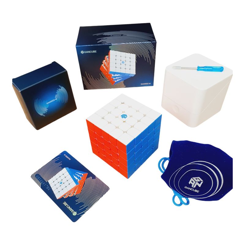 GAN - Gan 562 M 5x5 Magnetico Frosted Cubo Rubik Speed Gama Alta