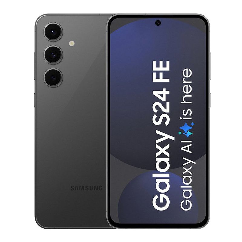 SAMSUNG - Celular Samsung Galaxy S24 FE 5G IA 256GB 8GB RAM Negro