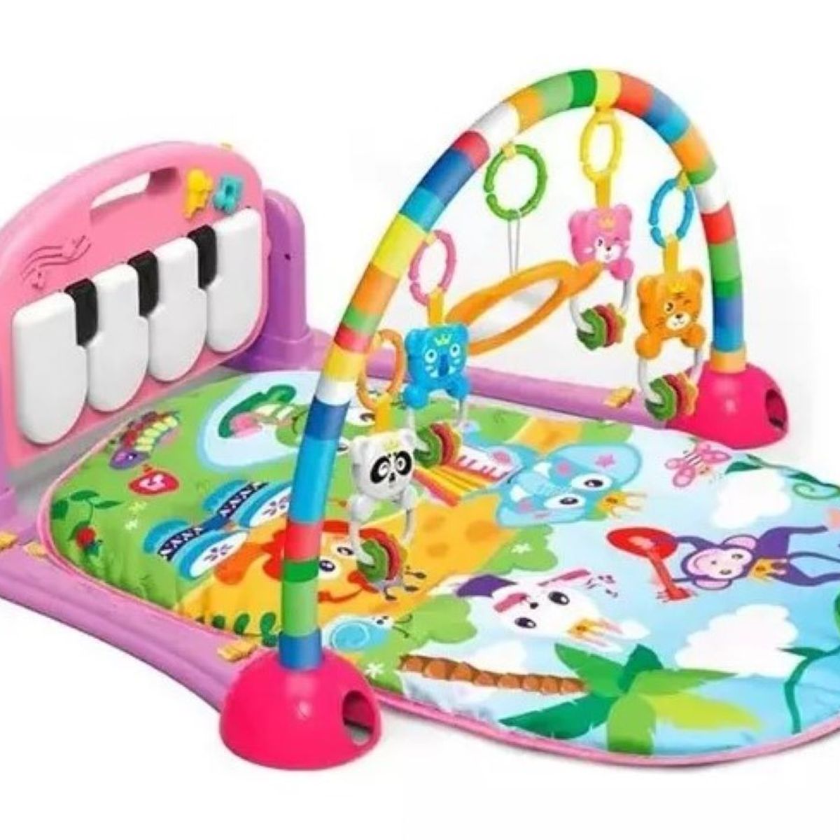 ZHOPI CO - Gimnasio Tapete Con Piano Musical Para Bebes