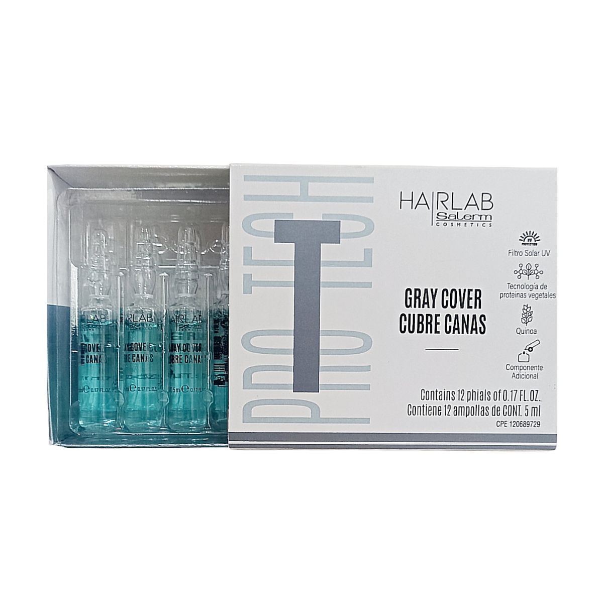 SALERM - Ampolletas Salerm Hairlab Cubre Canas