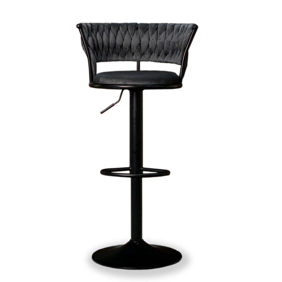 KAIU HOME - Silla Bar Luxury Gris Oscuro Extra Suave