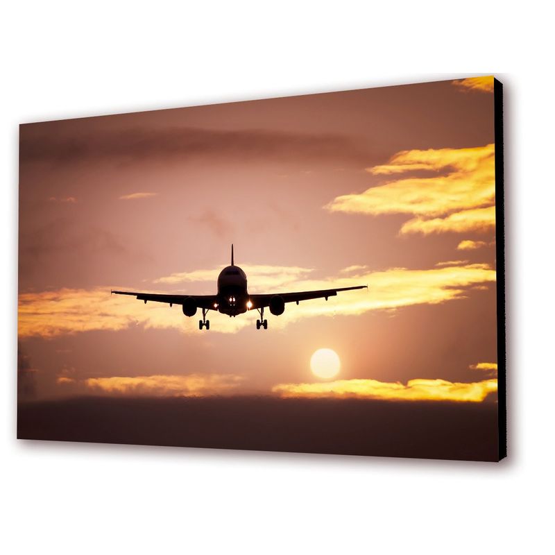 ART INDUSTRY - Cuadro 50x30cms Decorativo Avion 3